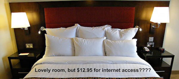 MY BOYCOTT ON HOTELS THAT CHARGE FOR INTERNET ACCESS